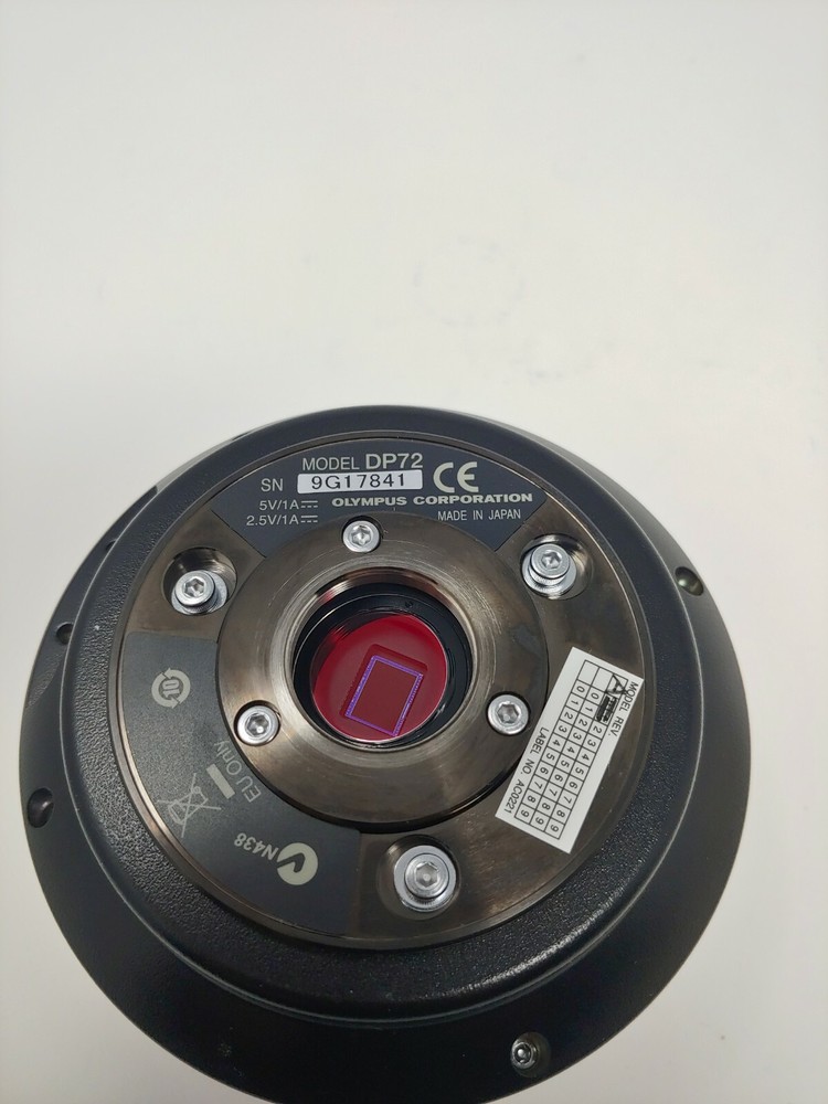 Olympus DP72 Microscope CCD Camera Head 12.8 MP Megapixel Camera Only