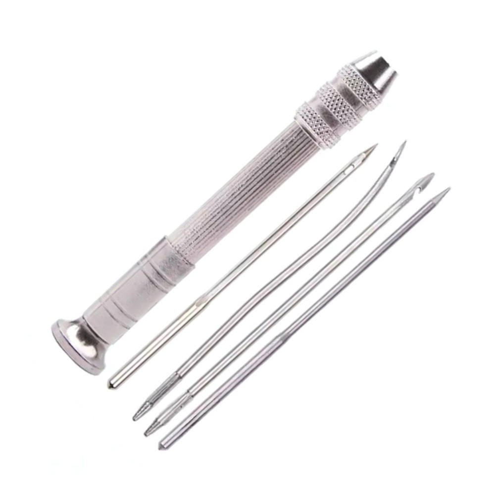 Leather Sewing Awl Set Replaceable Shoes Repair Punch Stitching Needle