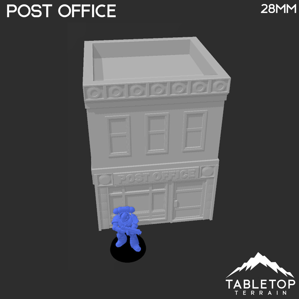 Post Office - Marvel Crisis Protocol Building - Tabletop Terrain MCP