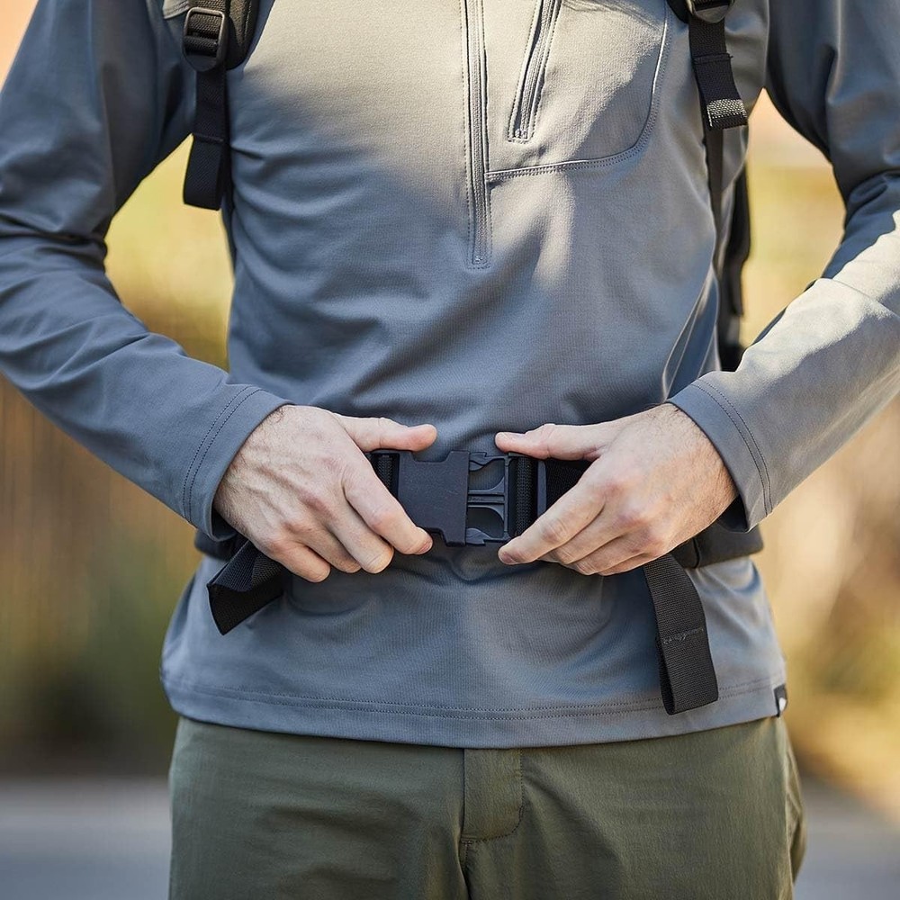 GORUCK Padded Hip Belt Black - For GR1 GR2 Rucker MOLLE Compatible