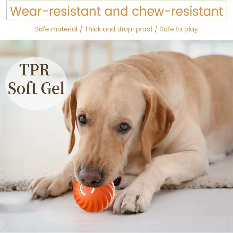 Intelligent Electronic Pet Toy Ball USB Interactive Automatic Moving