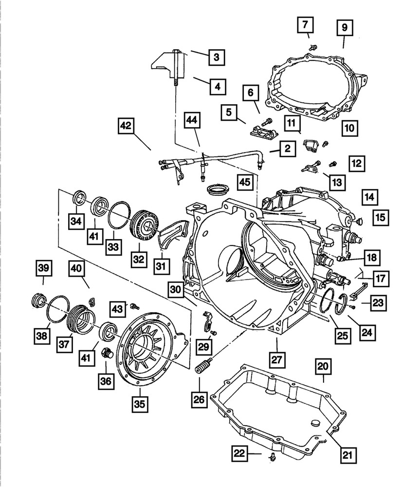 Genuine Mopar Differential Case Seal 4539796