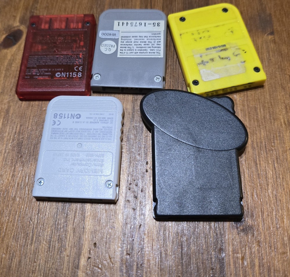 PS2 Memory Card Lot