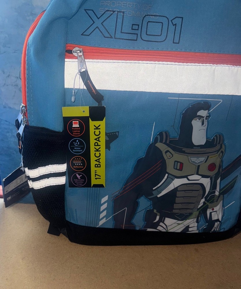 buzz lighttear Laptop Backpack 17" padded kids backpack