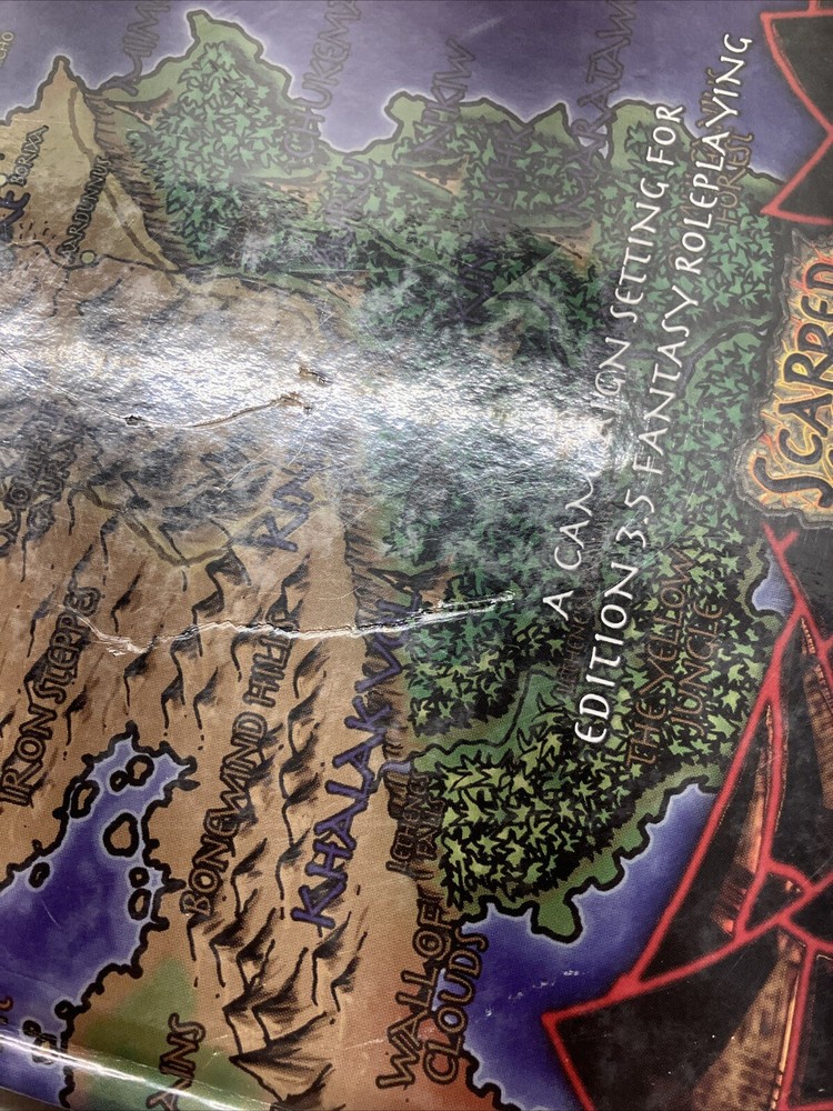 Dungeons & Dragons 3.5 Sword Sorcery Scarred Lands Termana RPG 2003 3rd Ed