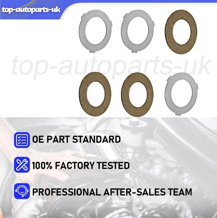 6X Inner & Outer Clutch Disc Kit For Hobart Mixer M802 & V1401 873117 064432