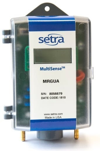 Setra MRGUA Multi-Range General Pressure Transducer DPT
