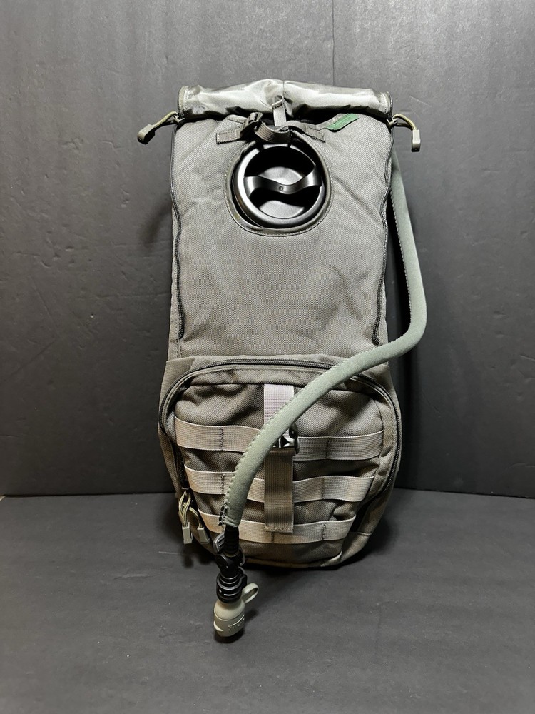 CamelBak Tactical Hydration Pack Gray Hydration System MOLLE Webbing