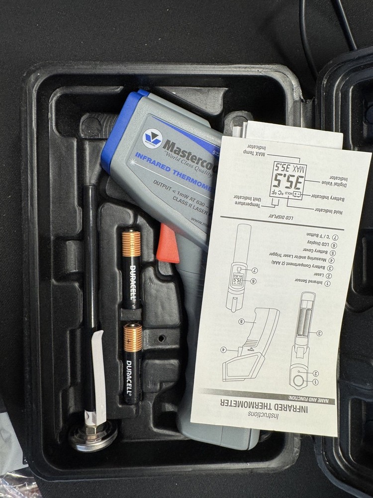 MasterCool 52224-A-SP Infrared Thermometer with Laser