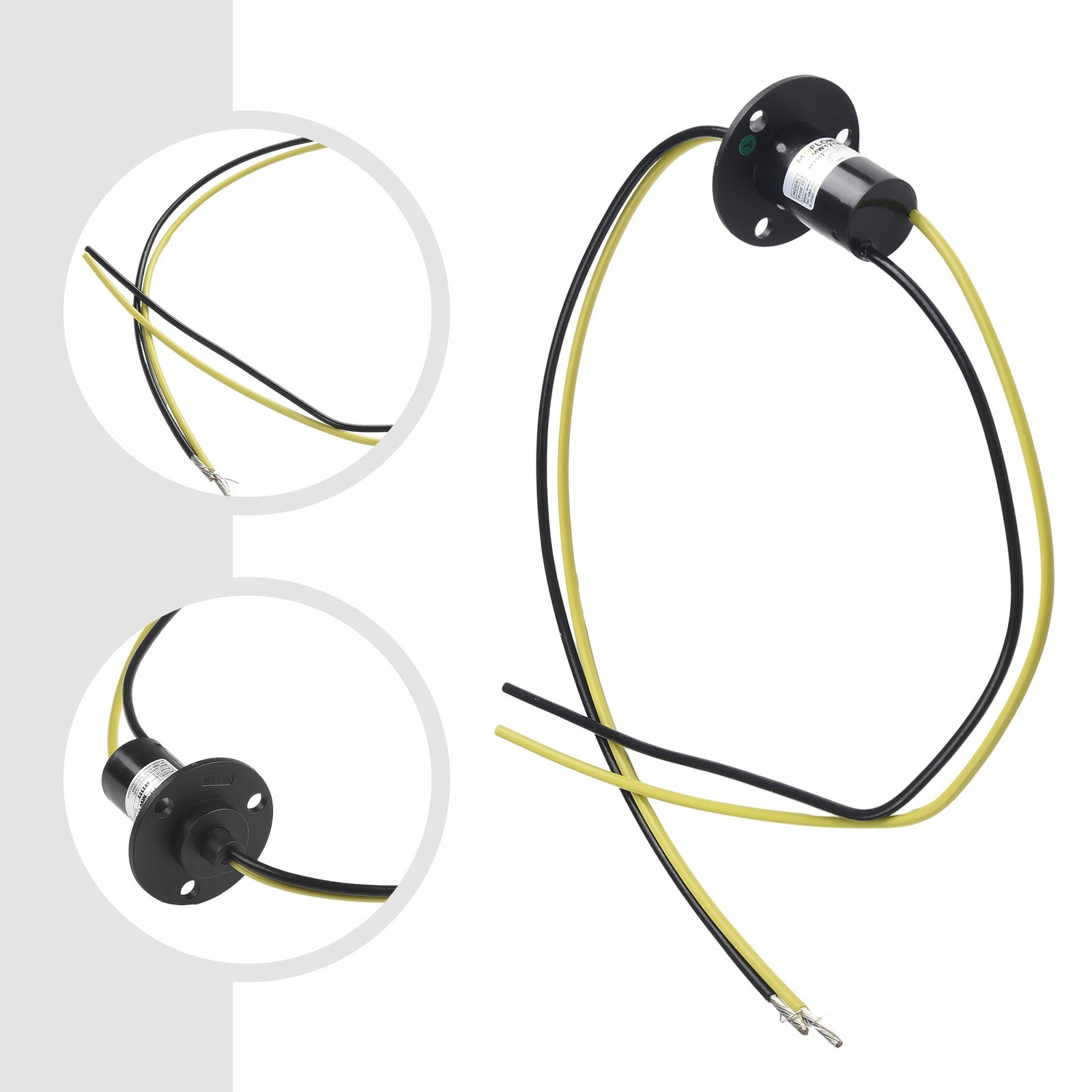 2Wires-Electrical Slip Ring Collector Ring Wind Turbine Generator Slip-Ring, 30A