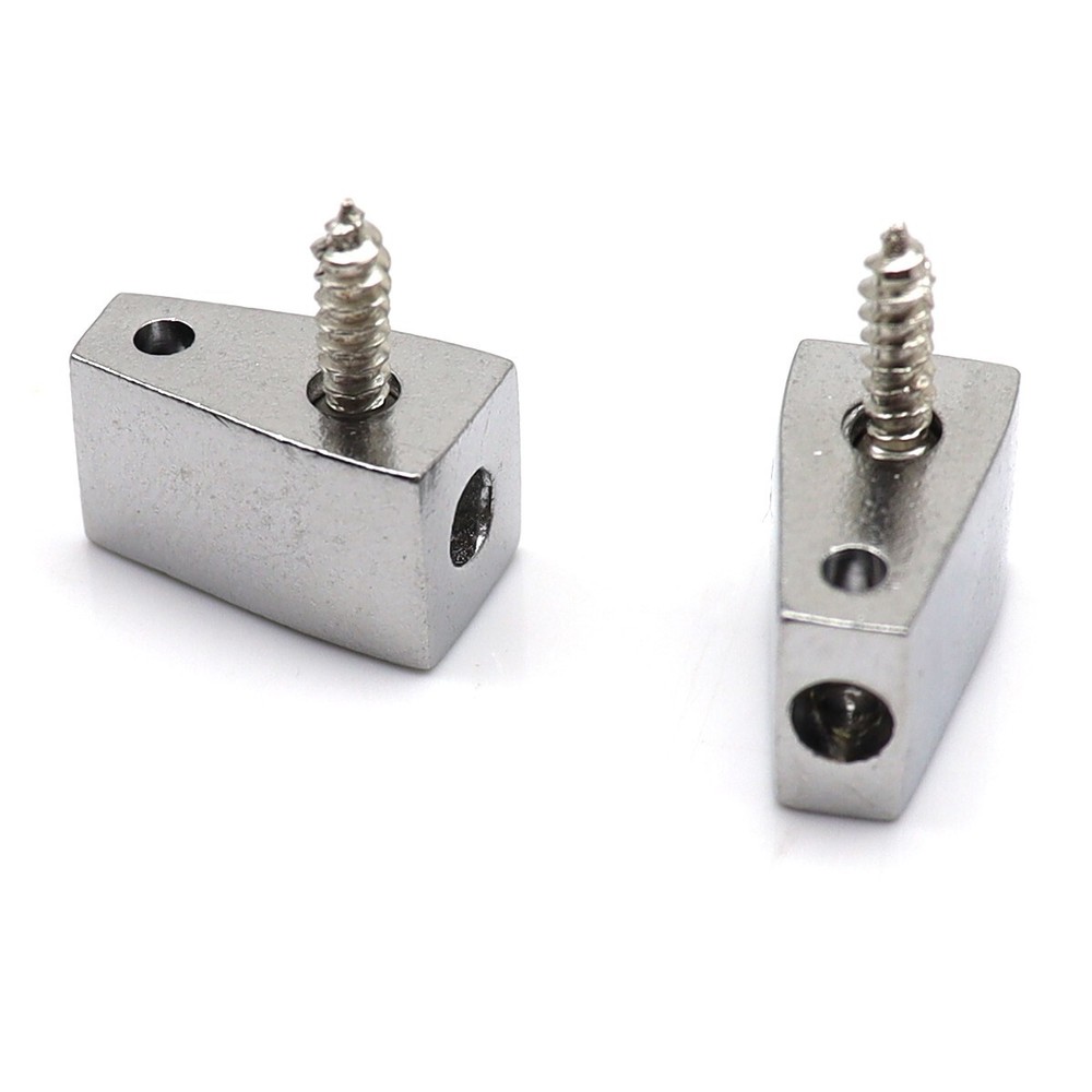 5 String Headless Bass Nut Single String Nut for 5 String Electric Bass Silver