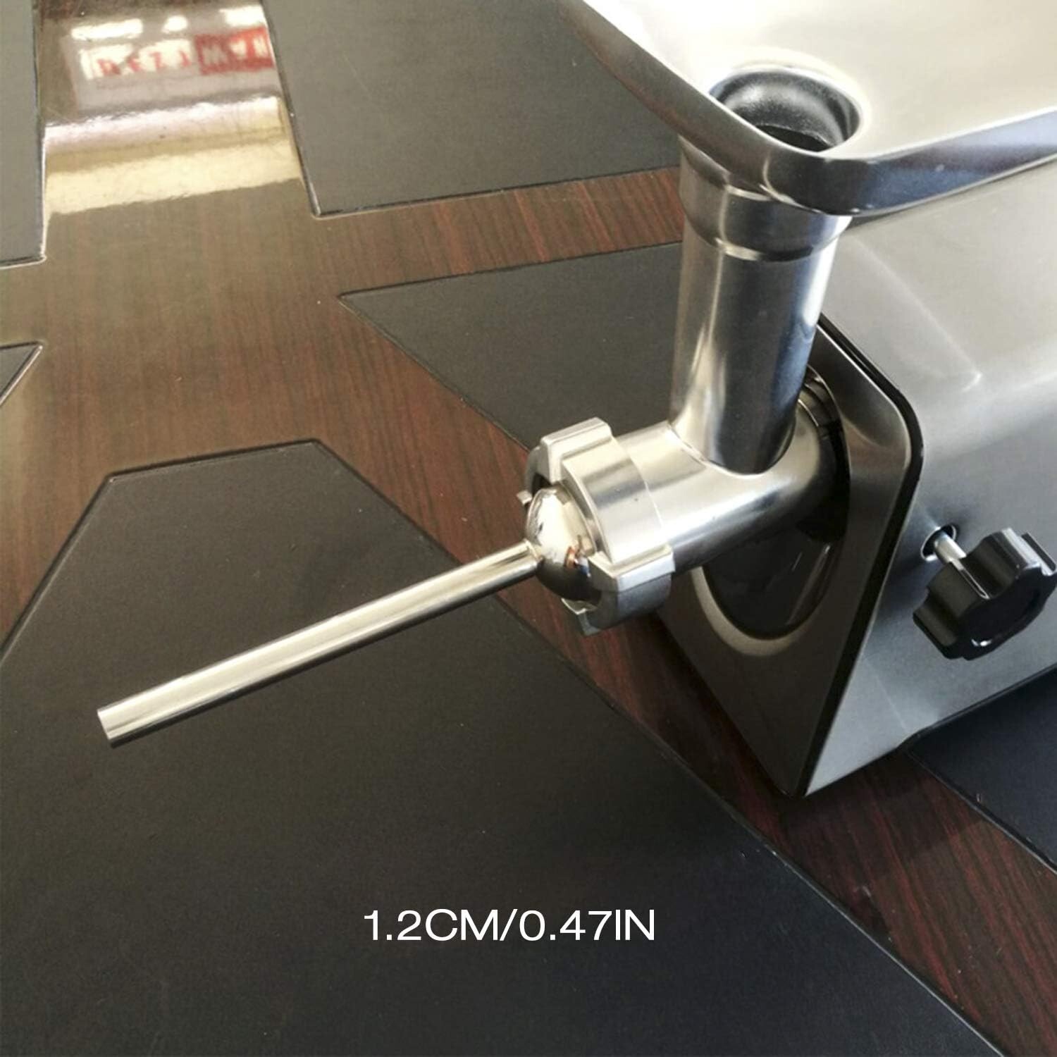 Stainless Steel Sausage Stuffer Tubes for Meat Grinder, 3-Piece Set, Fits #10-12