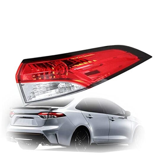 1-Pack Right Outer Rear Tail Light Brake Lamp Replacement for Corolla 2020