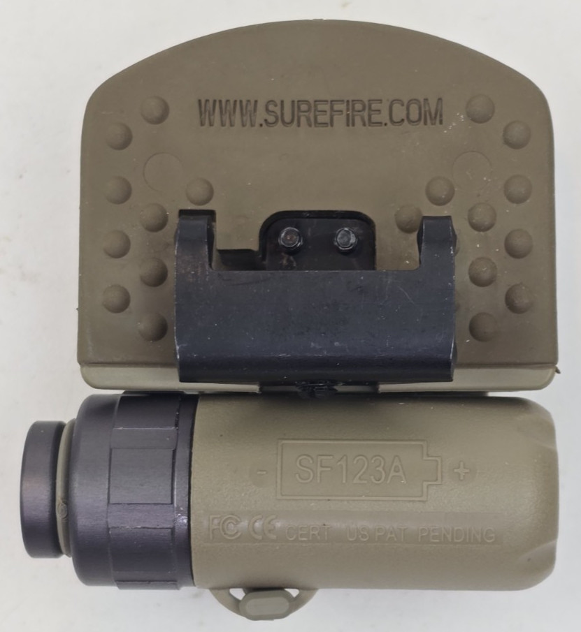 SUREFIRE HELMET LIGHT HL1-A-TN BL/IR/WH LIGHT EUC