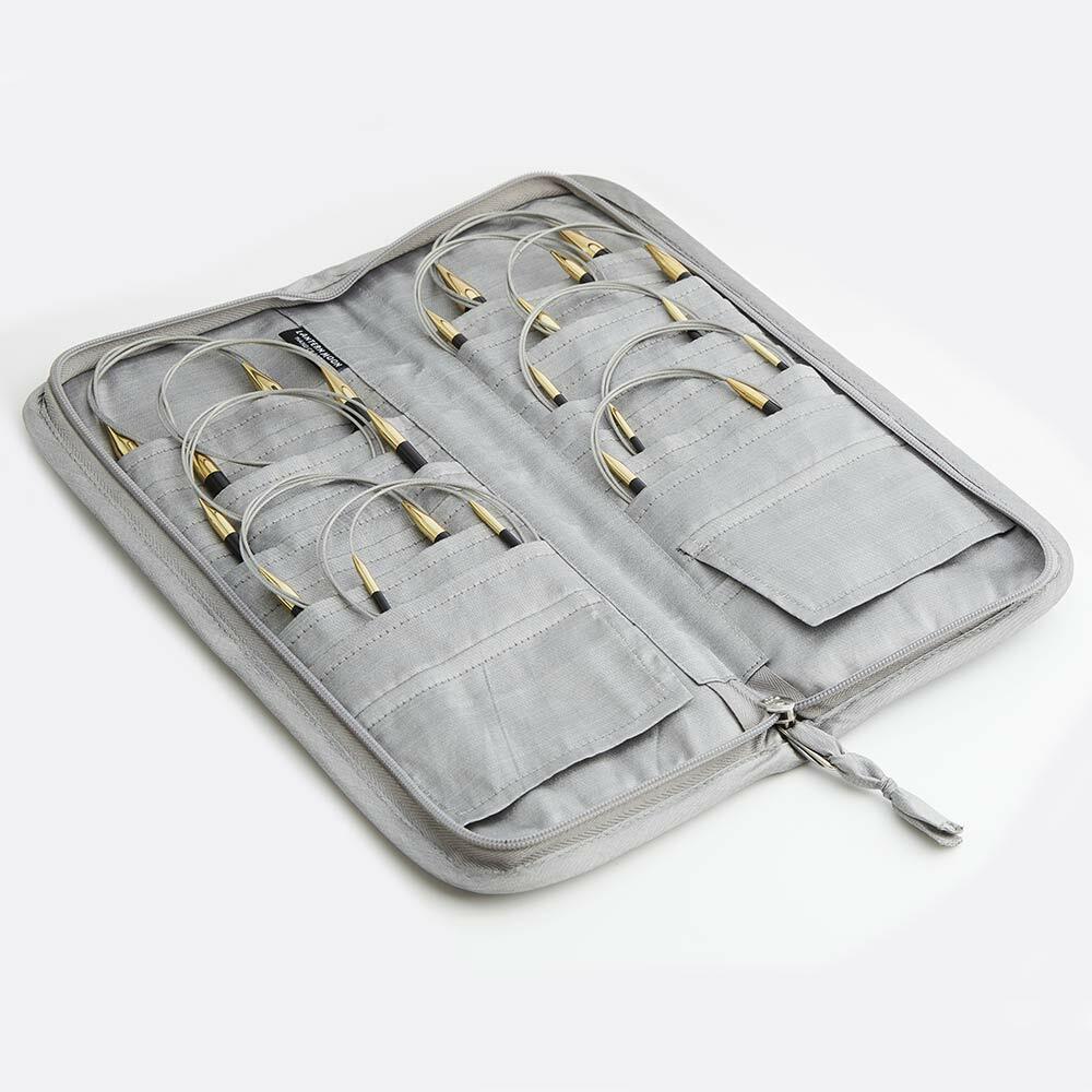 Lantern Moon Ajrak Circular Needle Case by Knitter's Pride