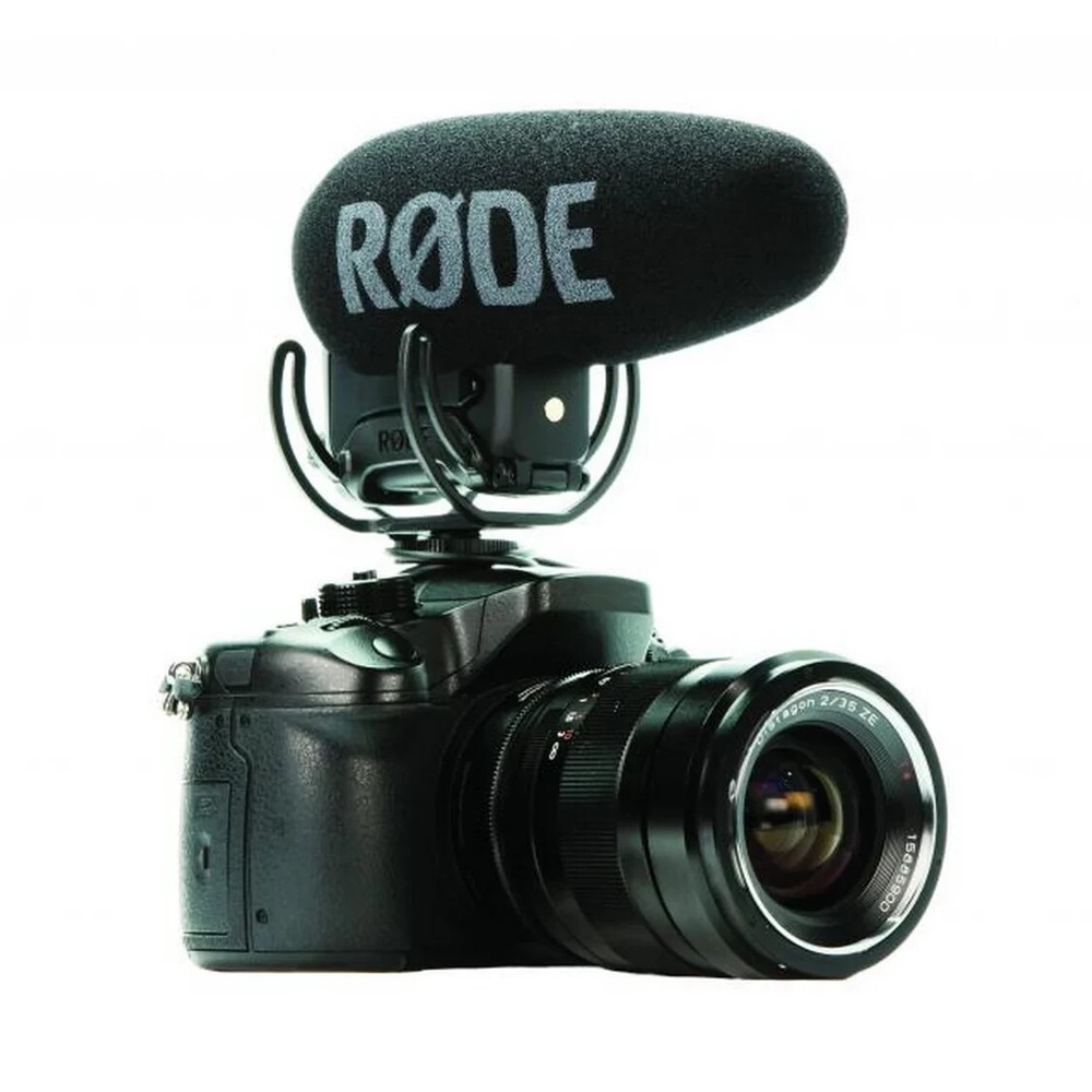 RODE VideoMic Pro+ Compact Directional On-Camera Microphone, Black