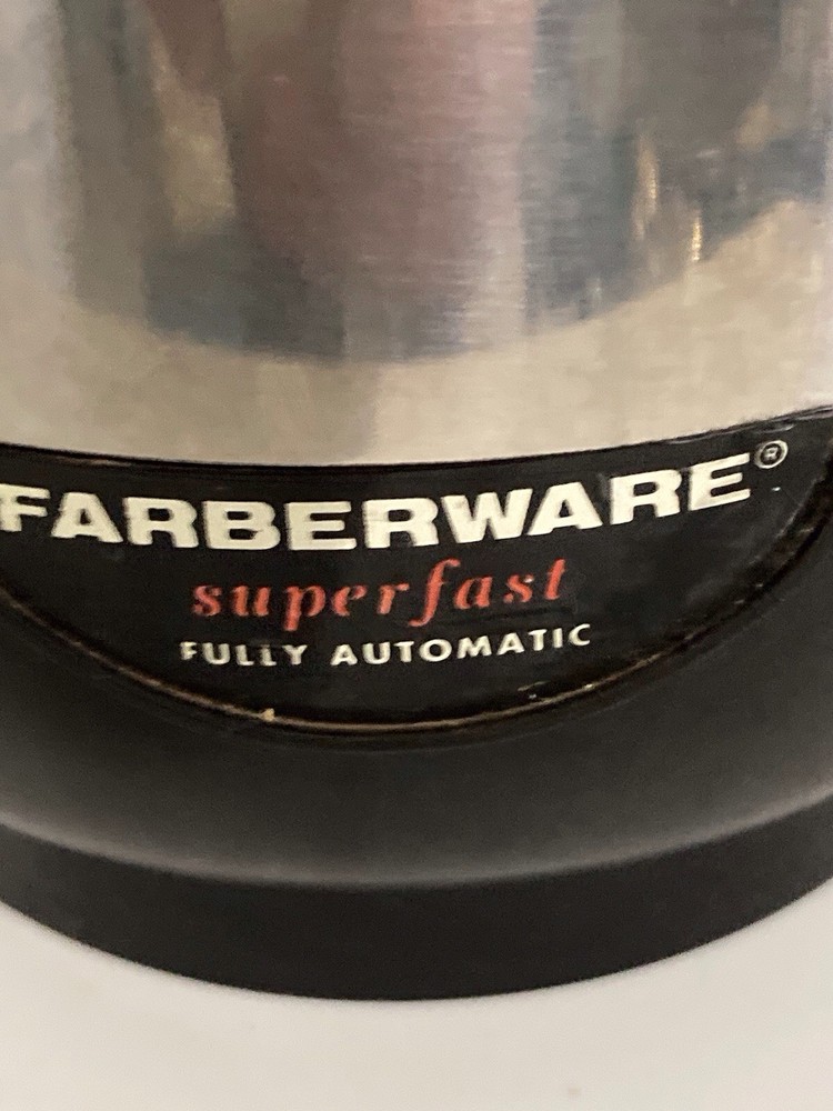 Farberware Superfast Automatic 12 Cup Percolator Coffee Pot Model 142B Tested