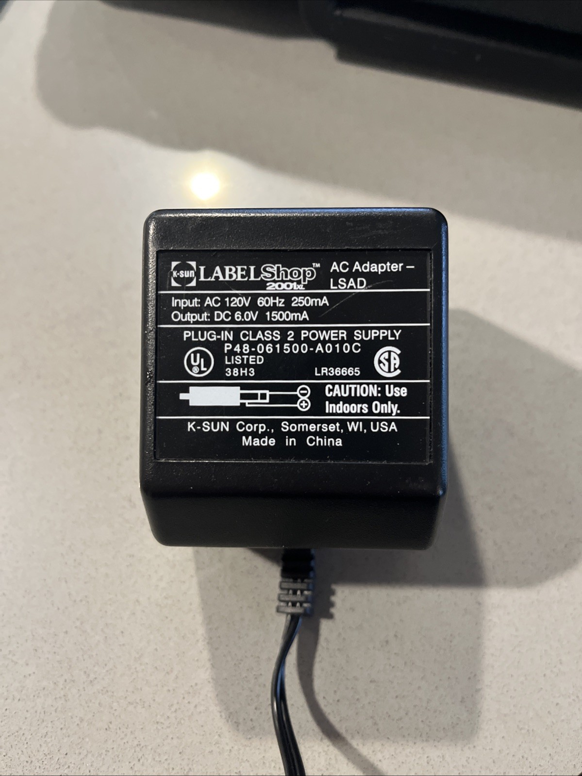 K-Sun LabelShop 2001 XLB Professional Label Machine Good Working Condition