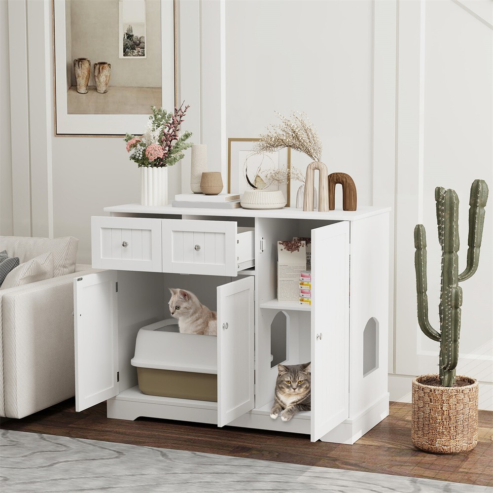 Cat Litter Box Cat Litter Box Enclosure