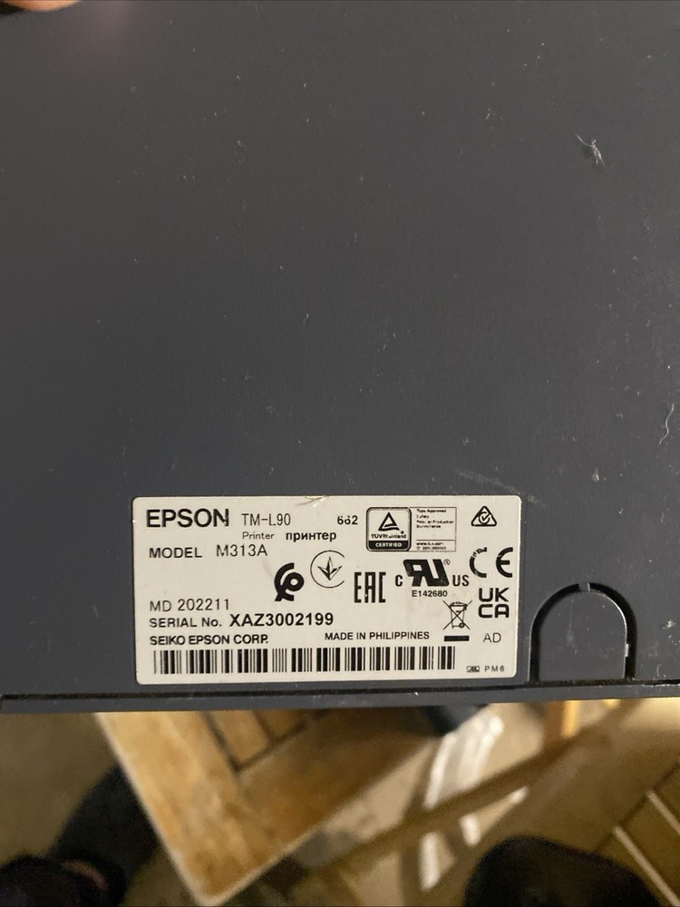 Epson TM-L90 POS Thermal Printer USB