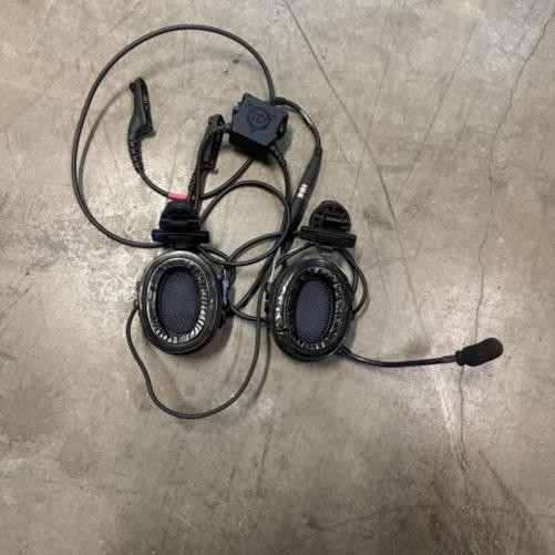 ​TCI Liberator III Dual Comm OD Green W/ Team Wendy Rail Mounts w/ Dual Com PTT