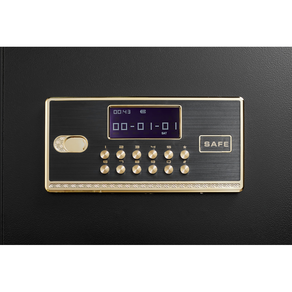 Solid Steel Home Safe Digital Security Safe for Documents Money