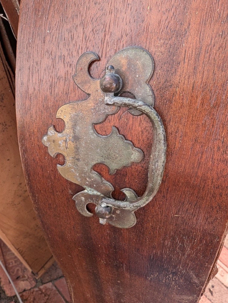 3.5in Brass Handle Bail Drawer Pull - VTG