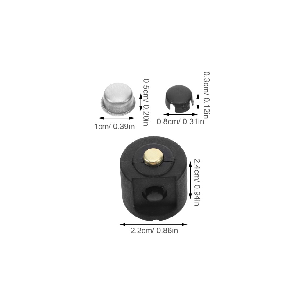 12 sets LED Flashlight Switch Cap Soft Boot Cover for Push Button Switch