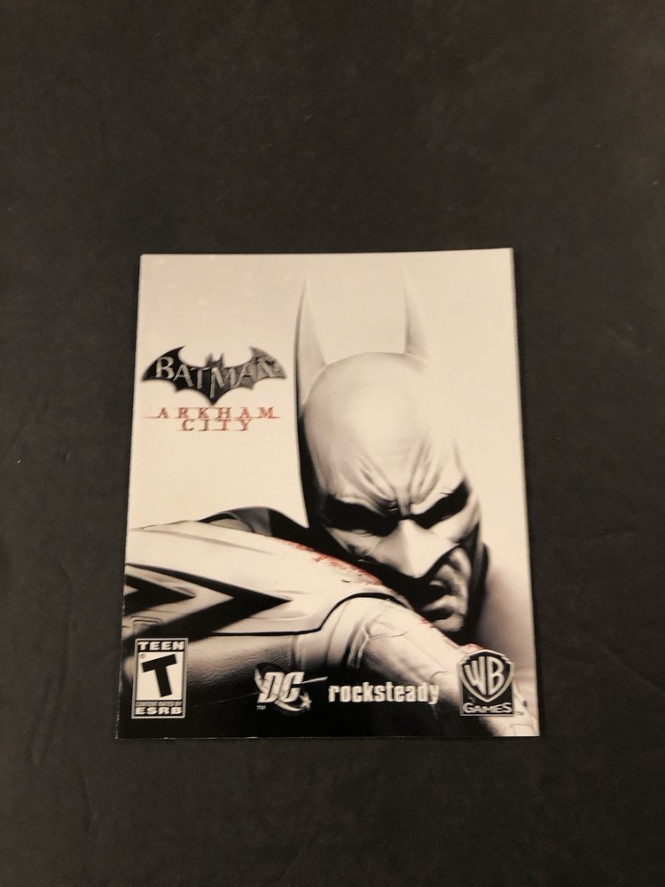 batman arkham city ps3 Manual only