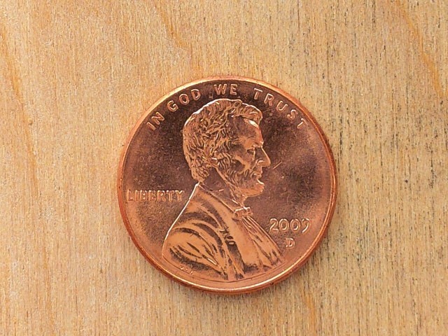 2009 D Lincoln Cent Formative Years Actual Coin # 2