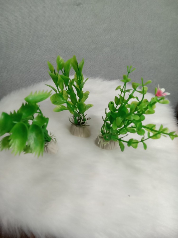 Artificial Plastic Aquarium plants fish tanks colorful