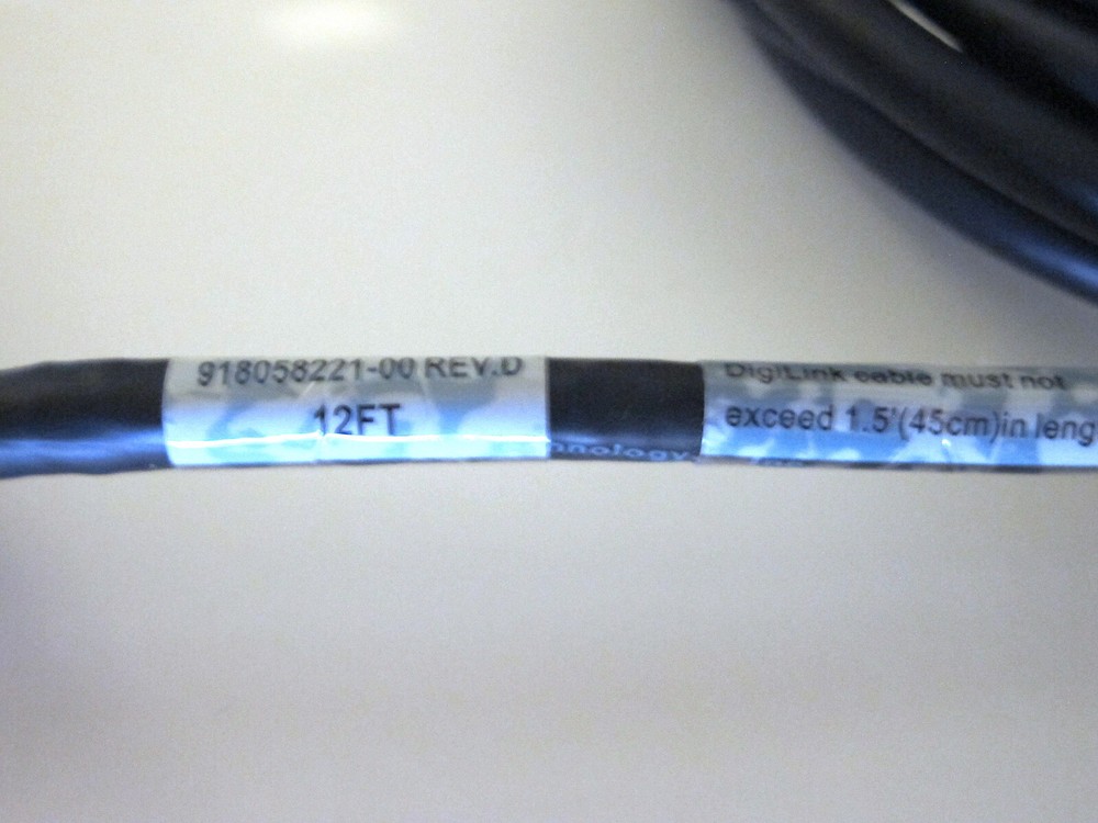 Used Avid Digidesign Mini-DigiLink (M) to Mini-DigiLink (M) ProTools 12 Ft Cable