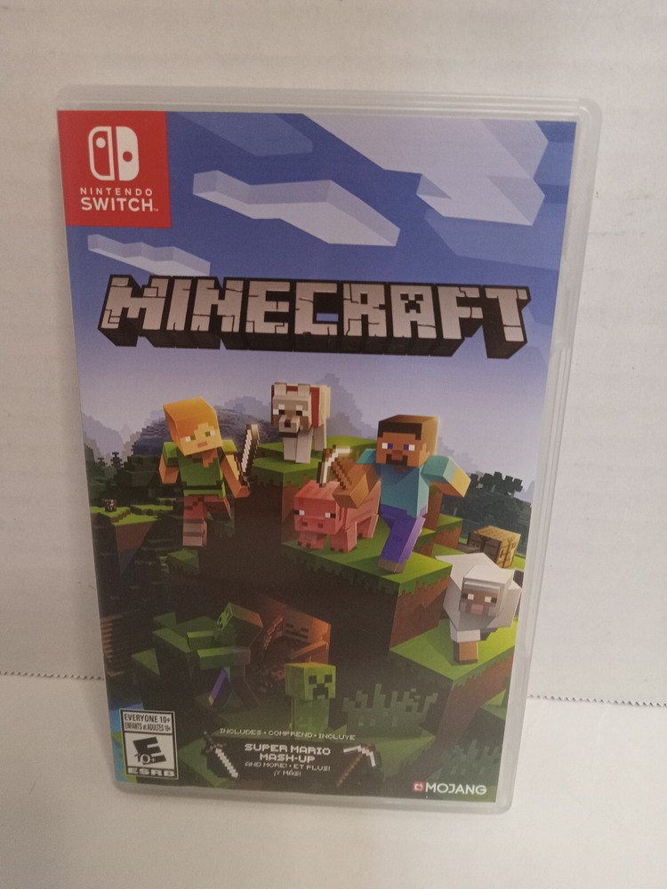 Nintendo Switch Minecraft 2018 CASE ONLY