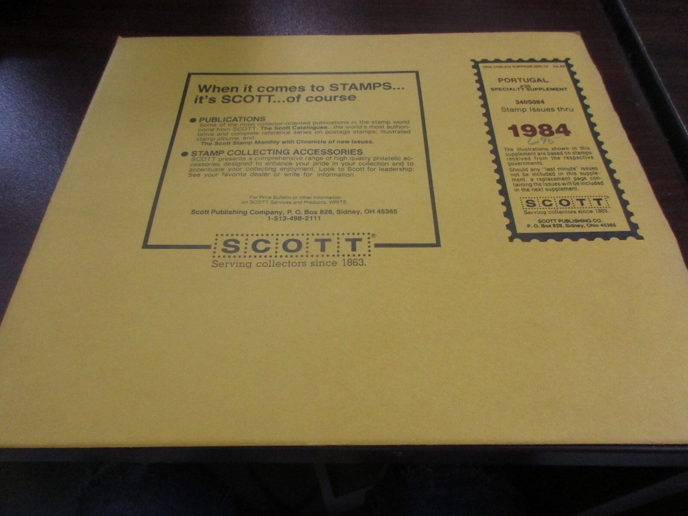 "SCOTT" PORTUGAL #35  SUPPLEMENT  W/FREE SHIPPING!!