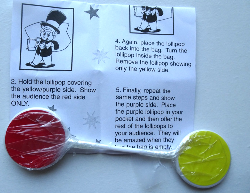 MAGIC Lollipop W/Instructions