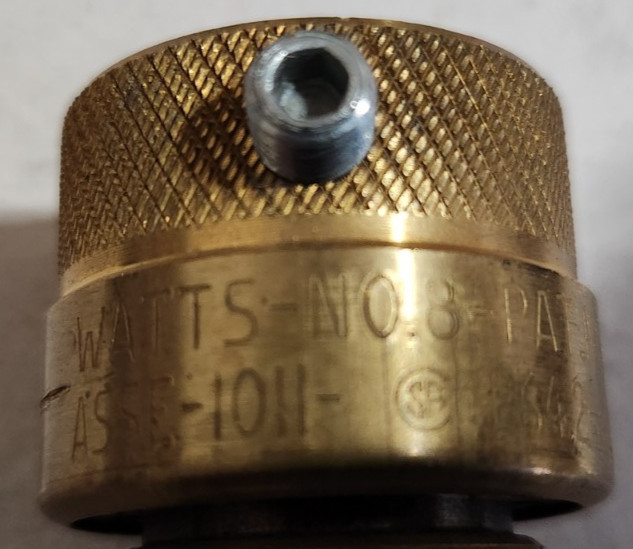 WATTS- NO.8 BACK SIPHONAGE BACK FLOW PREVENTER