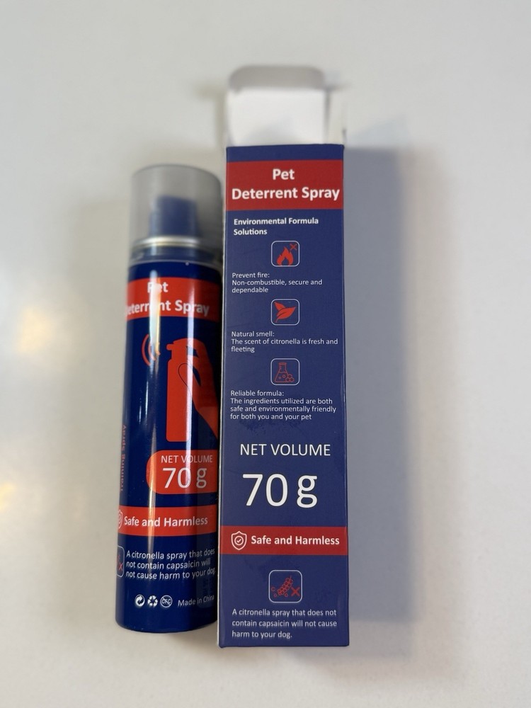 Dog Instructor Spray, 70g Pet Deterrent/Corrector 1 Pack