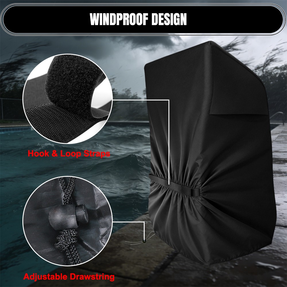 Robotic Pool Cleaner Caddy Cover Vacuum Protector Waterproof Windproof Sunproof