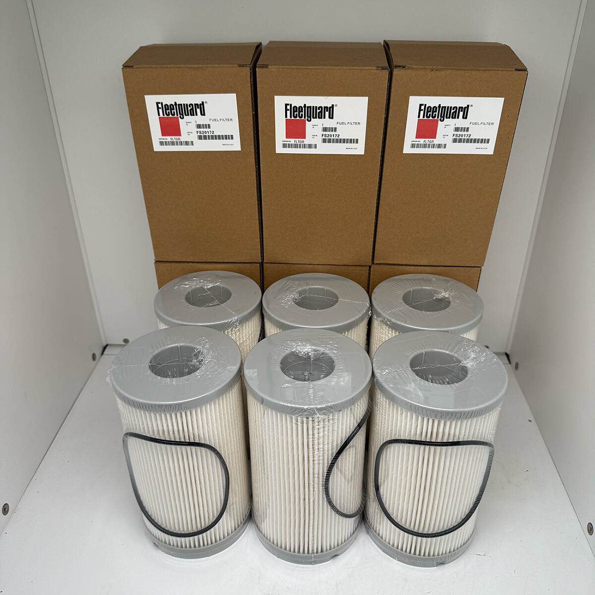 NEW Fleetguard 6PCS FS20172 PACCAR K37-1029Cummins Fuel Filter Water Separator