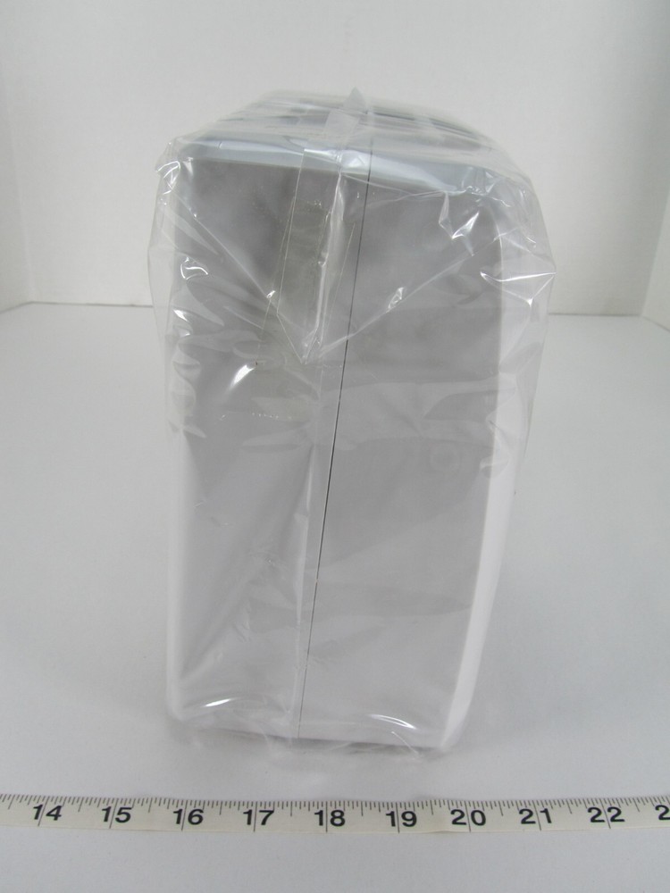 New Pyramid Auto Aligning Time Clock 2500 6 Column with Time Cards & Rack LCD