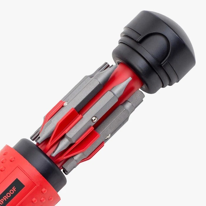 Megapro Tamperproof 15 in 1 Multi Bit Screwdriver Security Torx Hex Spanner Bits