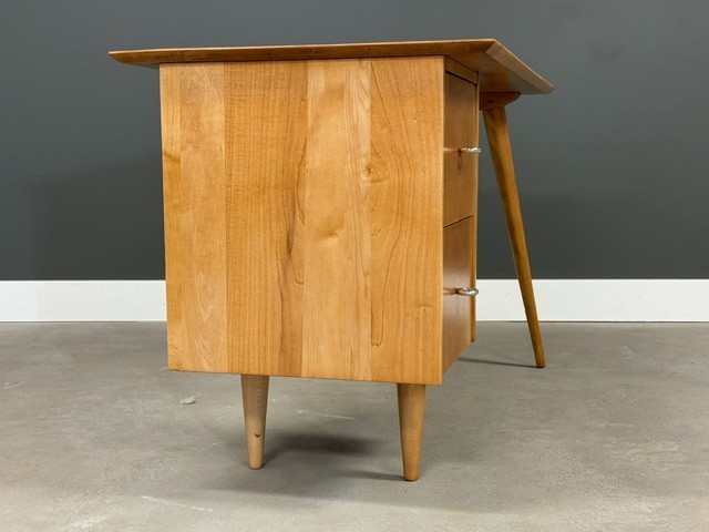 Refinished Maple Paul McCobb Planner Group Desk