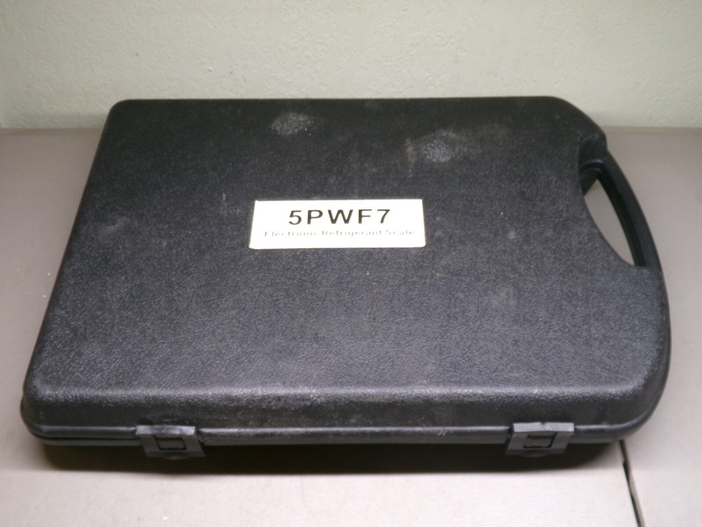 ZORO 5PWF7 PROGRAMMABLE REFRIGERANT SCALE