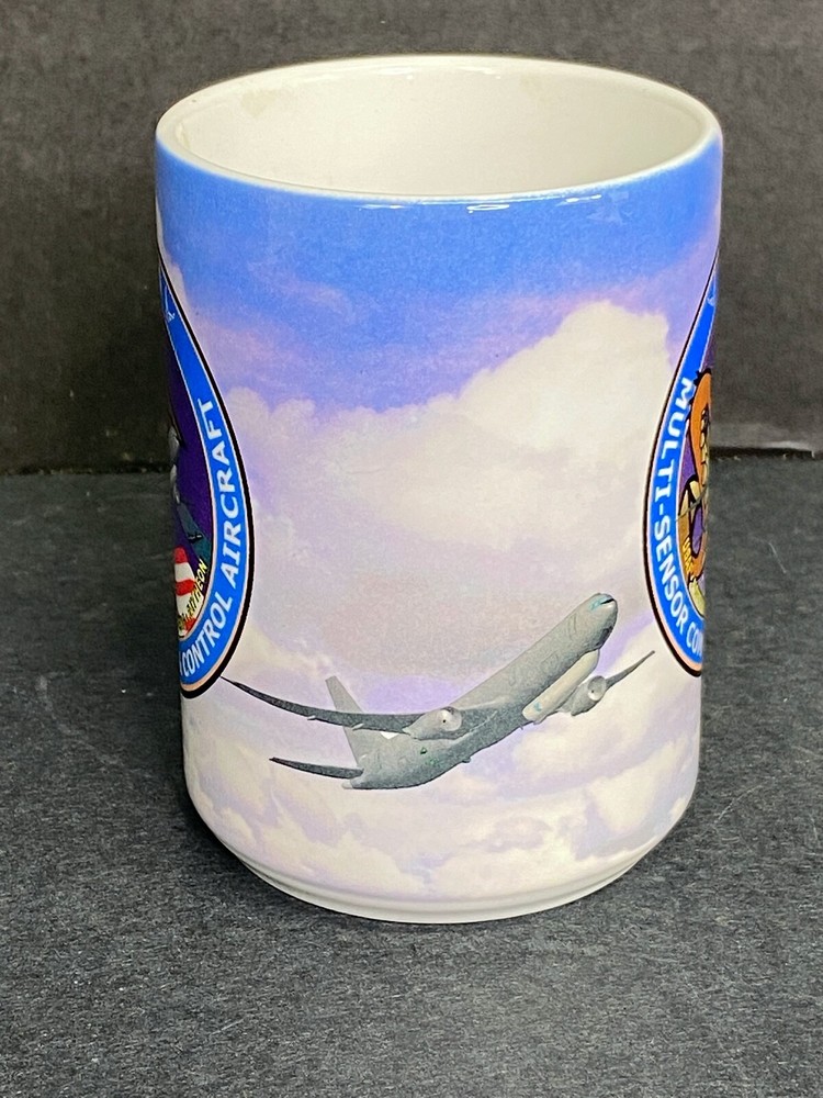 US Air Force E-10A Multi Sensor Command & Control Aircraft Coffee Cup