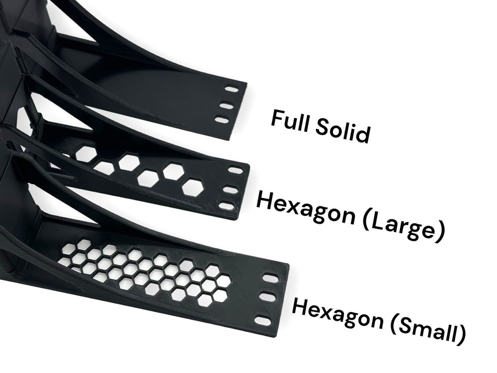 Rack Mount Kit for Voodoo Pedal Power 3 Plus 19 Inch Rack 1U 4 Variations