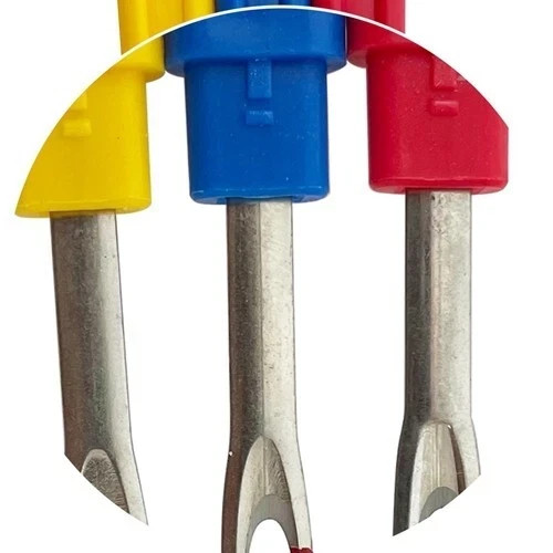 4pcs Handle Seam Rippers Thread Remover Tool Clothes Stitching Thread Unpicker.