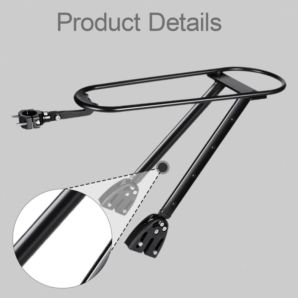 Rear Bike Rack Stable Practical