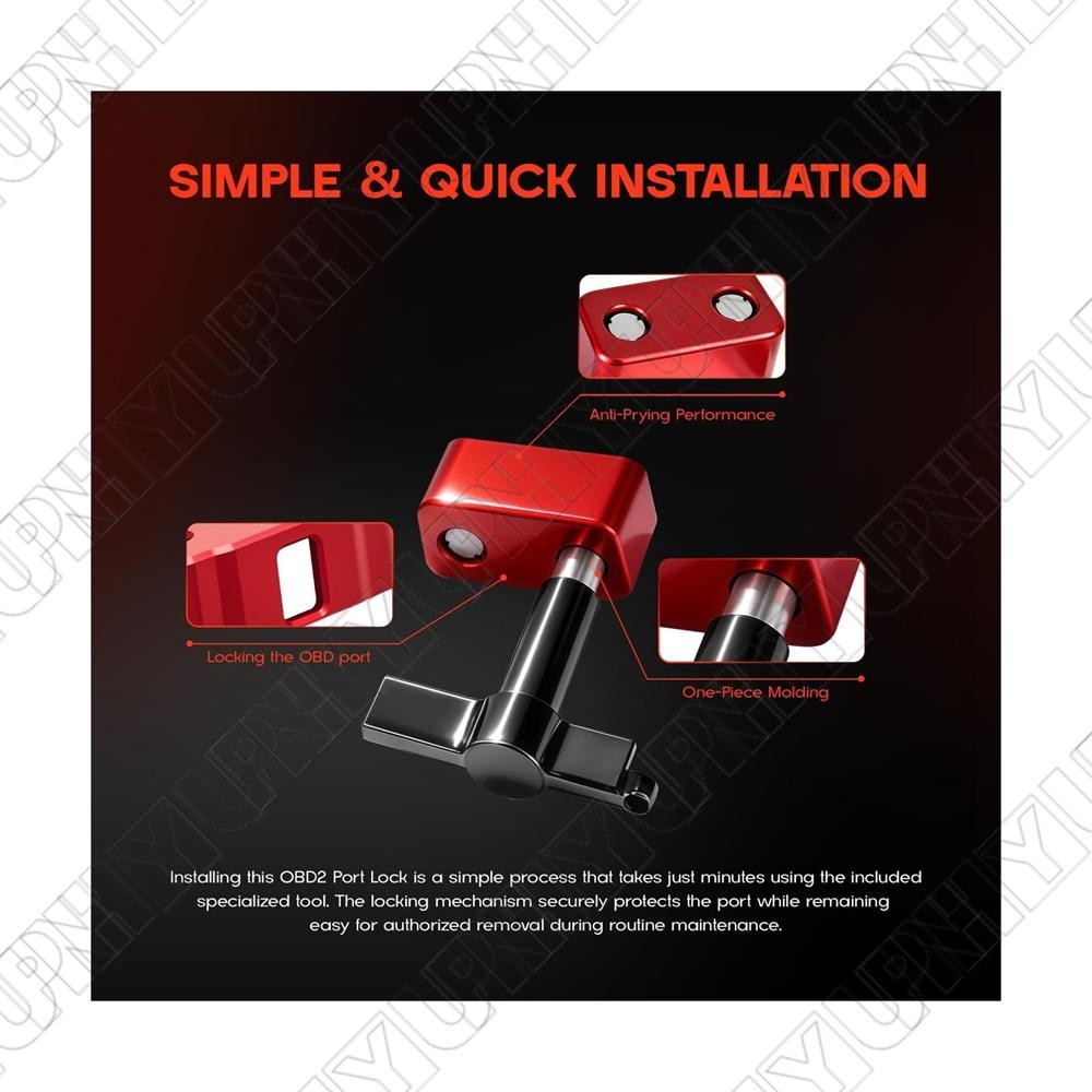 High Quality OBD2 Port Lock - Ultimate Anti-Theft Security Solution