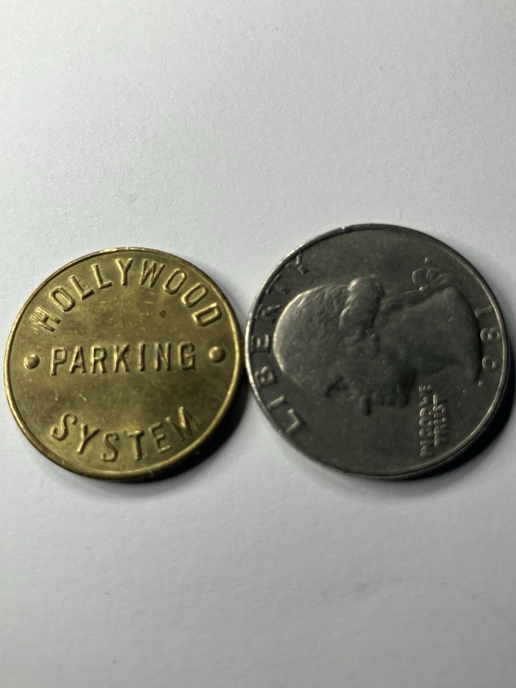 Rare Hollywood Parking System Token #ts1