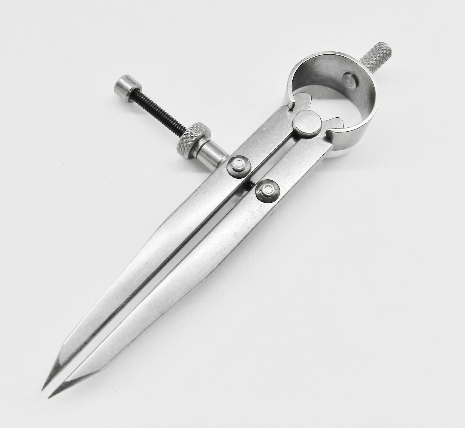 Divider Flat Leg 4" Spring Divider Tool Gauge Distant Measuring Compass Layout